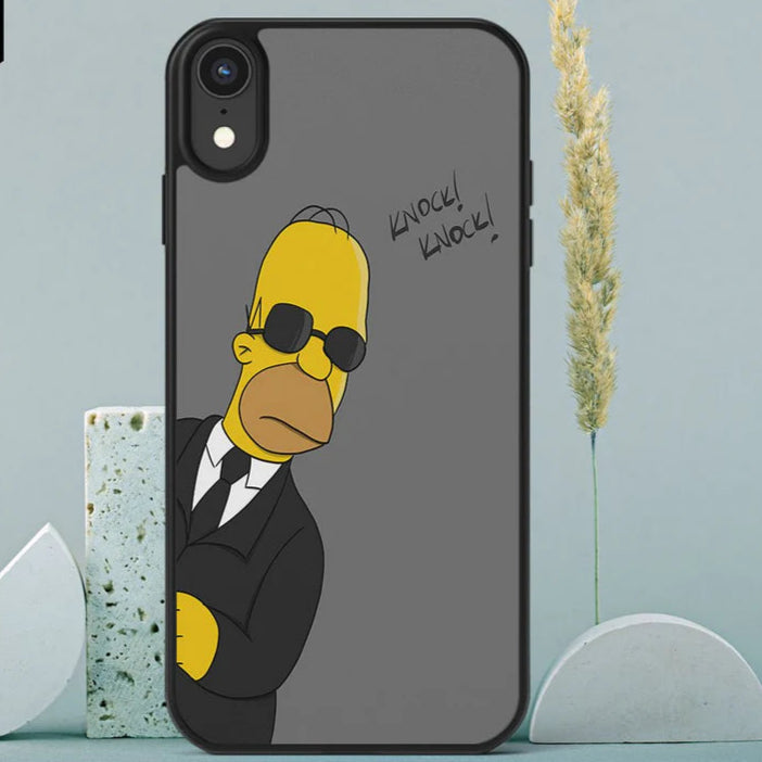 Customized Simpsons Agent Mobile Case