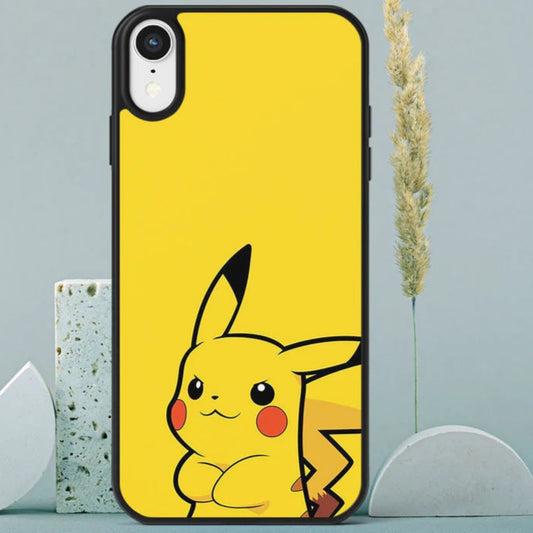 Customized Yellow Pikachu Pokemon Mobile Case